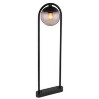AUSSENSTEHLEUCHTE 31813 - Schwarz, Basics, Glas/Metall (32/100cm) - Globo