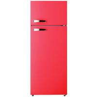 Kühl-Gefrier-Kombination GK210-2 FR in Feuerrot - Rot, Trend, Kunststoff/Metall (54/143/54,5cm) - PKM
