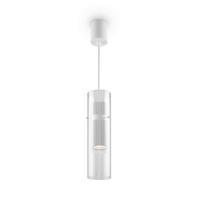 PENDELLEUCHTE DYNAMICS - Weiss/Transparent, Trend, Glas/Metall (8/32cm) - MAYTONI