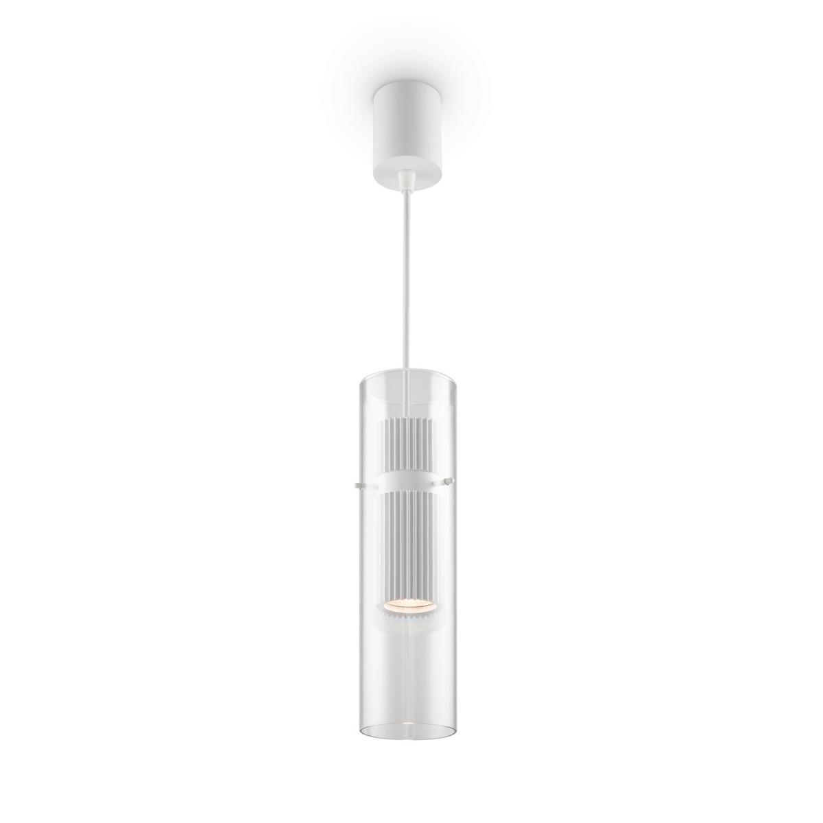 PENDELLEUCHTE DYNAMICS - Weiss/Transparent, Trend, Glas/Metall (8/32cm) - MAYTONI