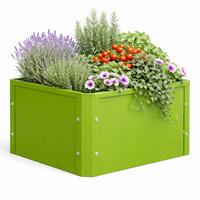 Hochbeet Vcm Beet "balora M" - Grün, Modern, Metall (50/30/40cm)