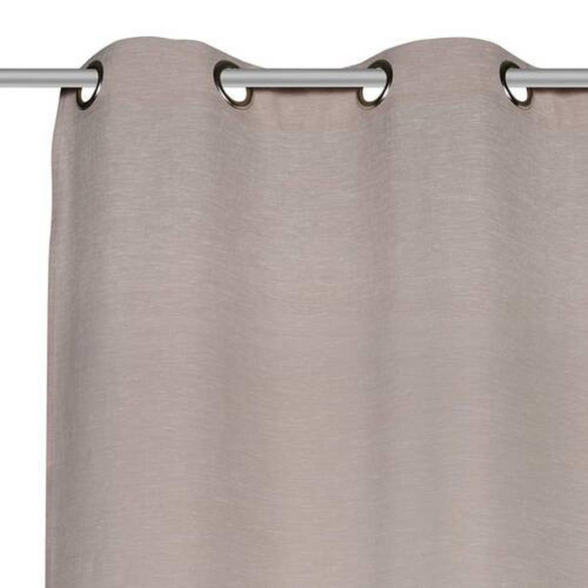 ZASŁONA NA PRZELOTKACH LELE - taupe, Modern, tkanina (145/300cm) - Esposa