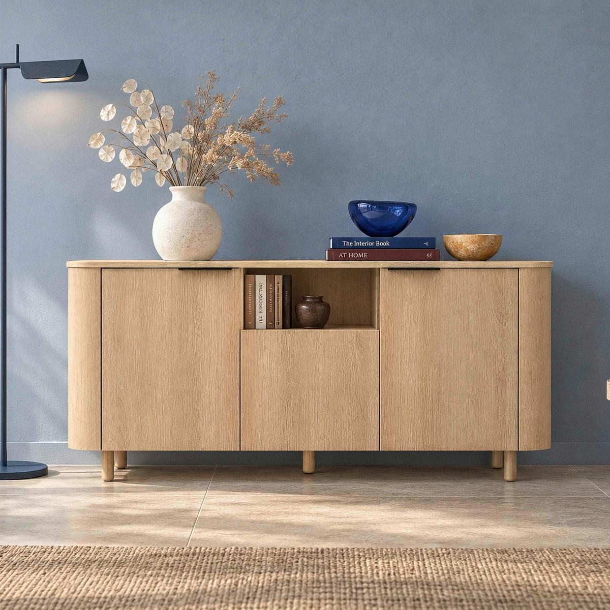 Sideboard Roma Eichefarben - Eichefarben, MODERN, Holz/Holzwerkstoff (181/82/43cm) - Mömax