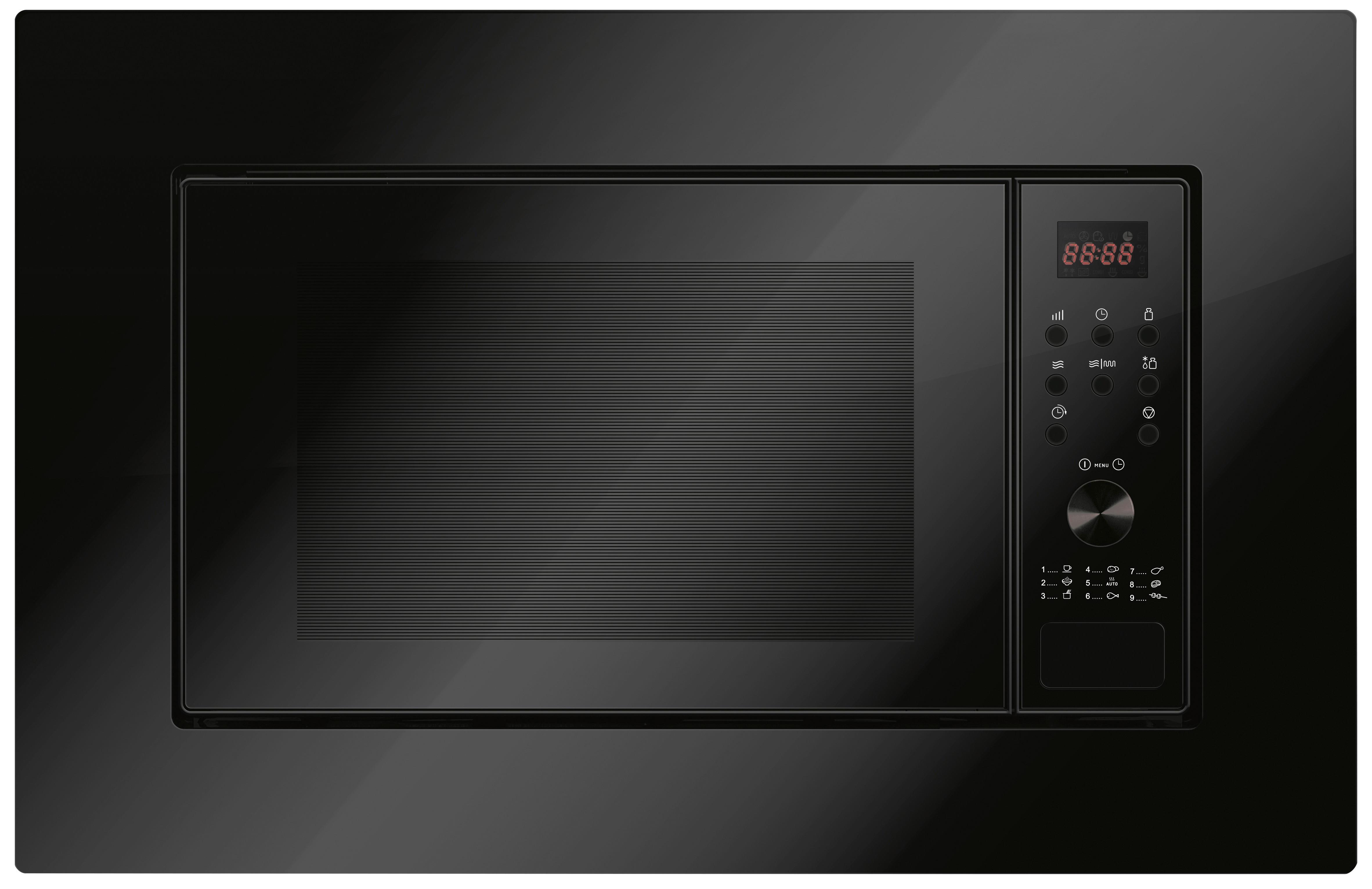 Einbaumikrowelle EMW13170S - Schwarz (59,5/39/32cm) - Amica