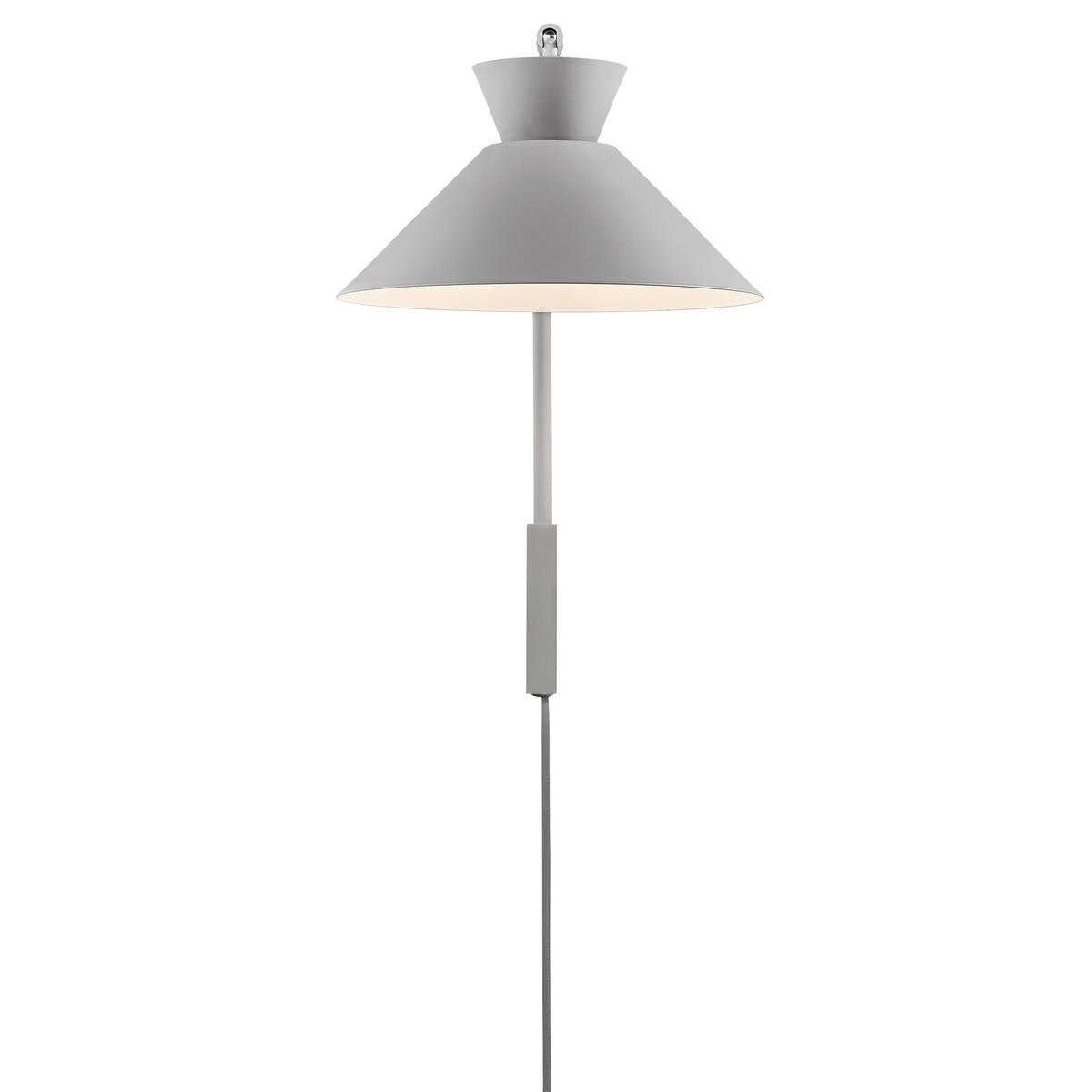 KINKIET 2213371010 DIAL - szary, Konventionell, metal (25/40,2cm) - Nordlux