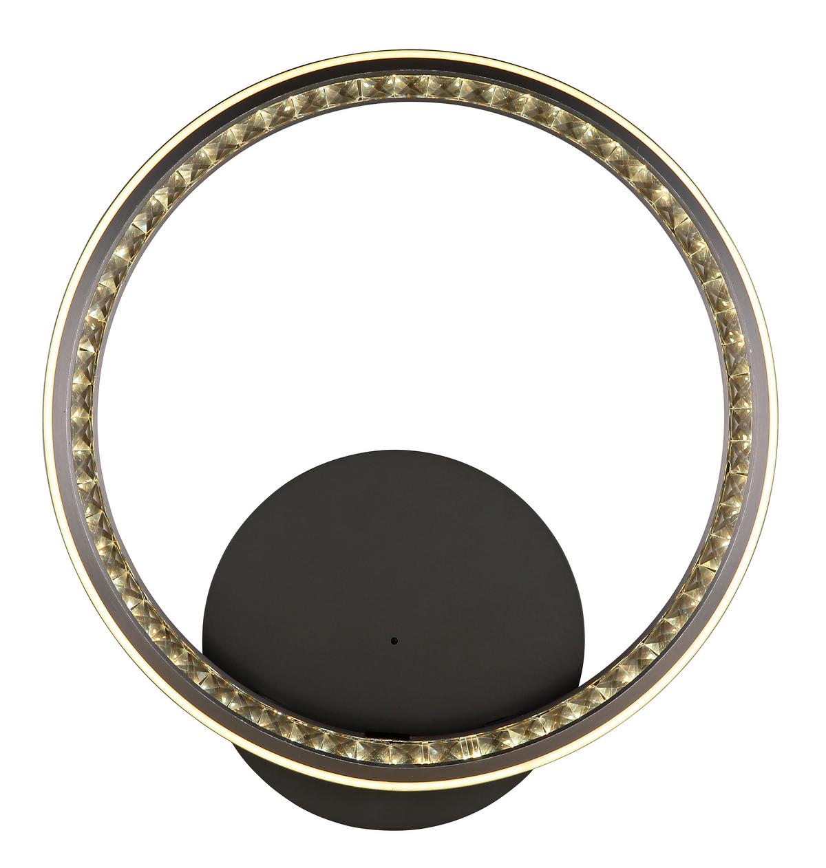 Led Stropna Svjetiljka Alaina - siva/opalna, Design, metal/plastika (53/50/8cm) - Globo