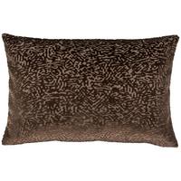 Kissenhülle Toto Dunkelbraun ca. 40x60cm - Dunkelbraun, Textil (40/60cm)