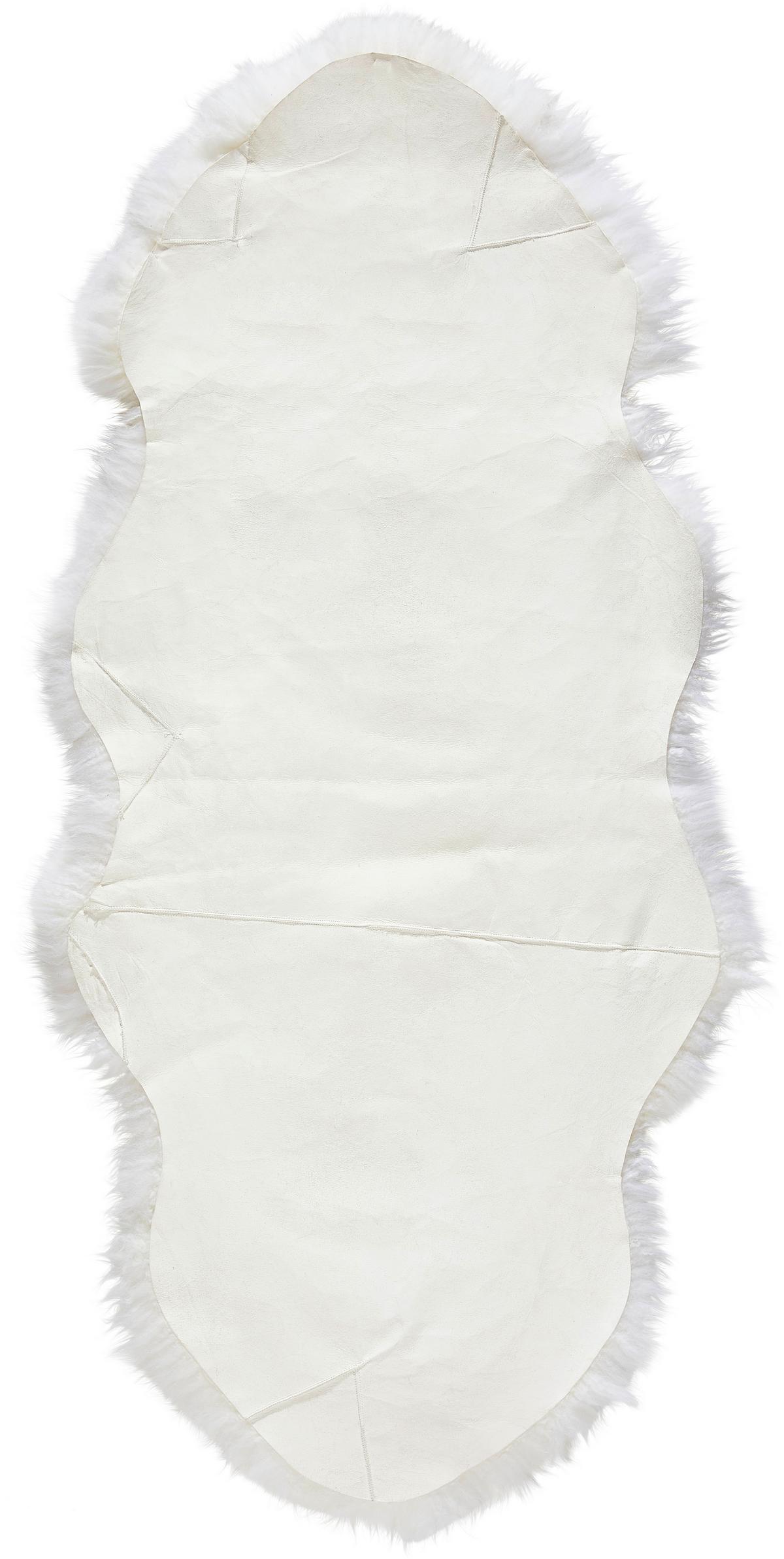 FUTRO OWCZE ALBANY - biały, Trend, futro (65/145cm) - Linea Natura
