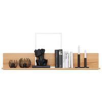 Stenska Polica Alana Mdf Crenata Dekor - Moderno, leseni material (115/20/19,1cm) - Mömax