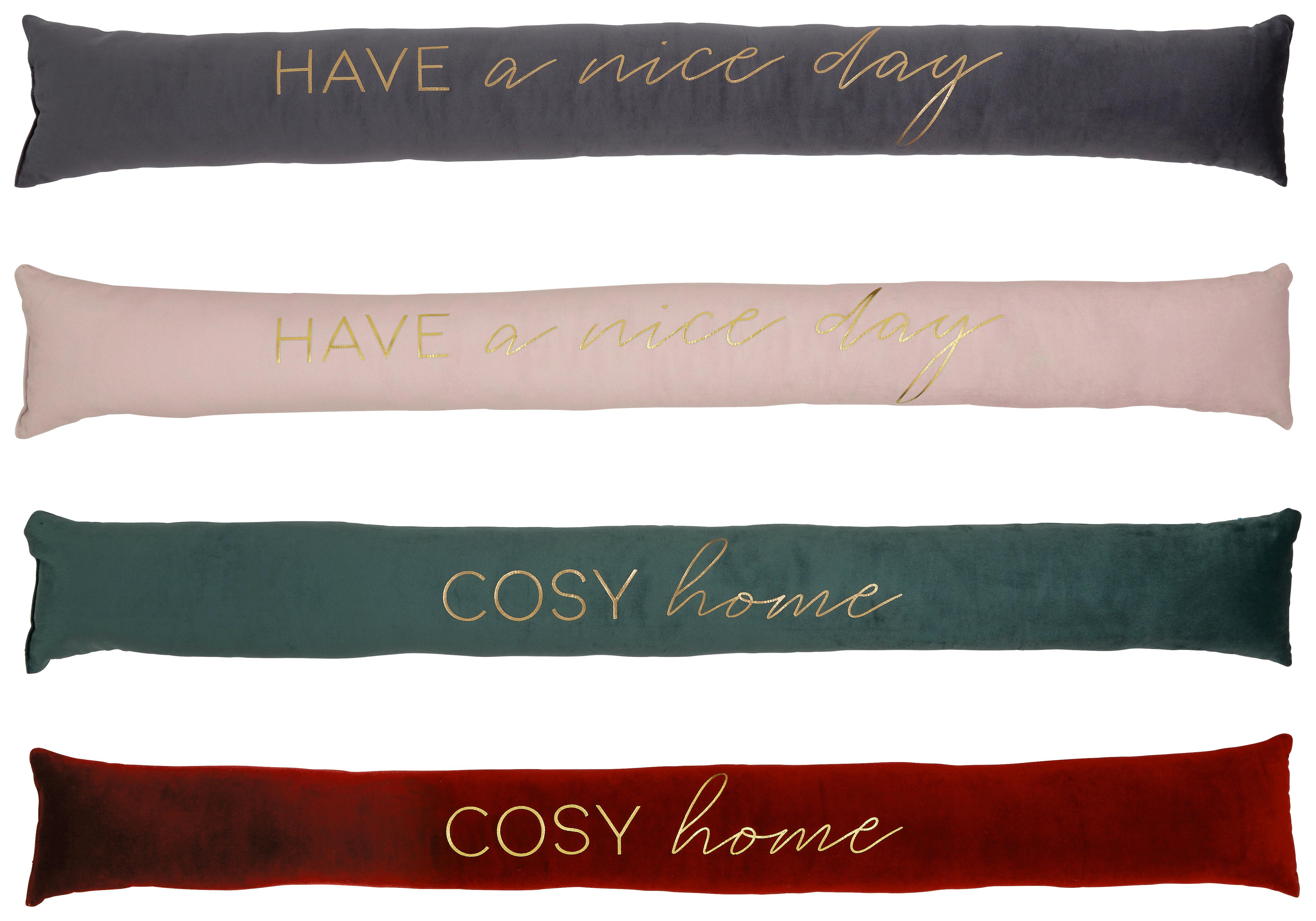 anti-courant d'air Gerry in diversen Farben - gris/vert (12/90cm) - Modern Living