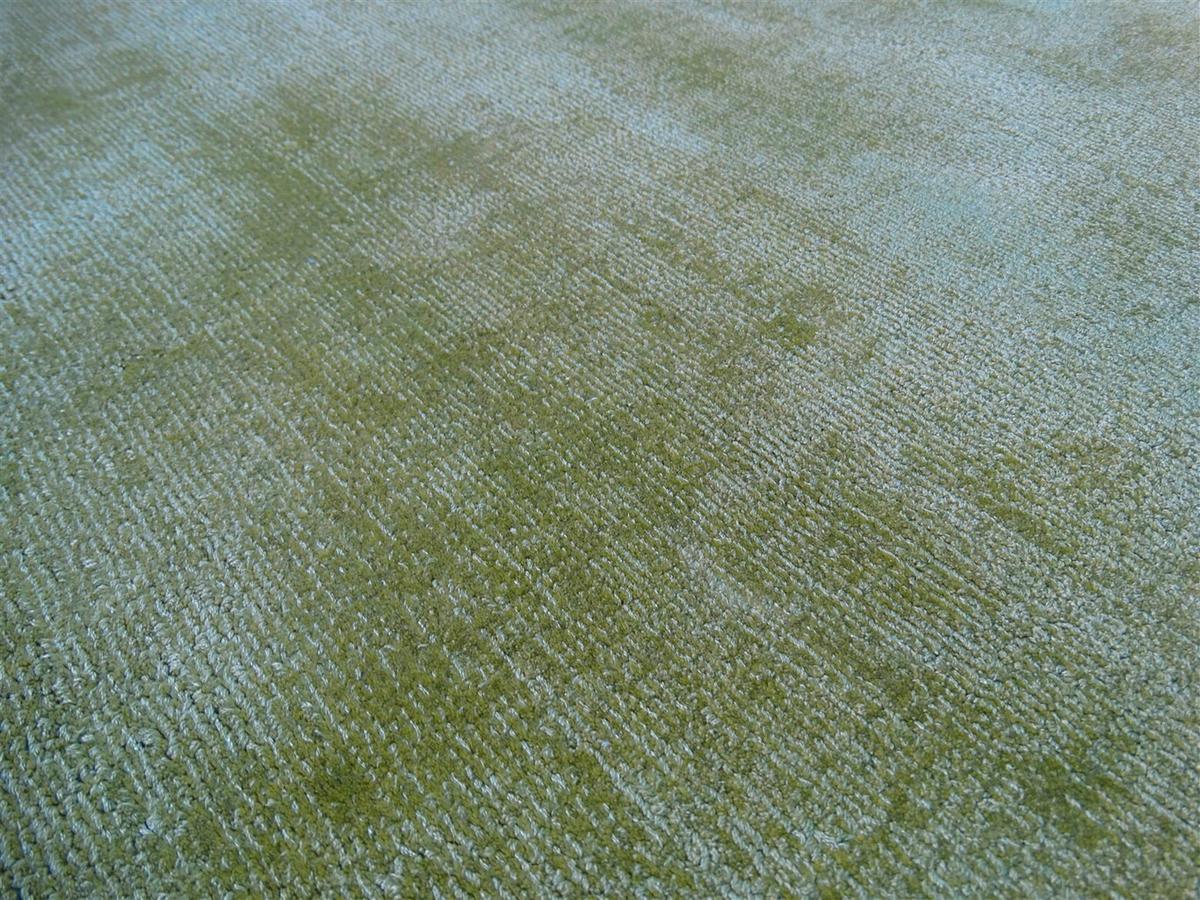 TEPPICH LUXURY 110 EDELGRÜN - Grün, Basics, Textil (80/150cm) - Kayoom