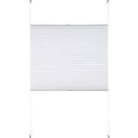 Plissee Light Weiss ca. 50x130cm - Weiss, Textil (50/130cm) - Premium Living