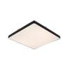 LED-TAKLAMPA JANNEK - vit/svart, Modern, metall/plast (33/33/5,5cm) - Mömax