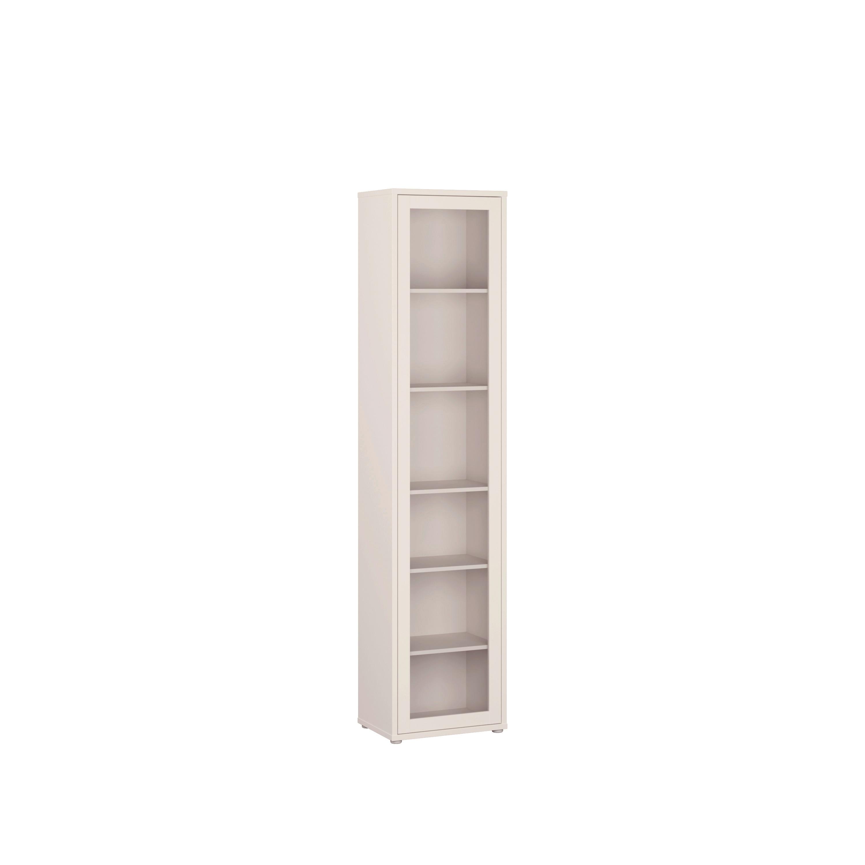 Vitrin Alice Springs - homokszínű, Modern, műanyag/faalapú anyag (49,8/214,3/34,9cm) - Carryhome