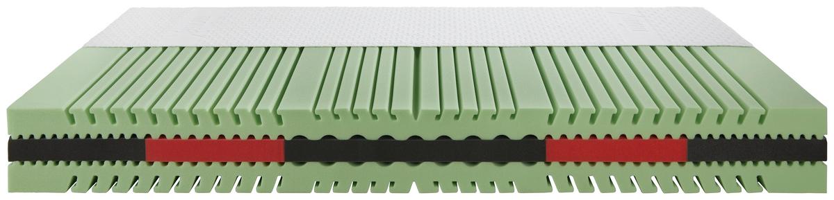 Kaltschaummatratze ca. 90x200cm - Weiss, Textil (90/200cm) - Premium Living