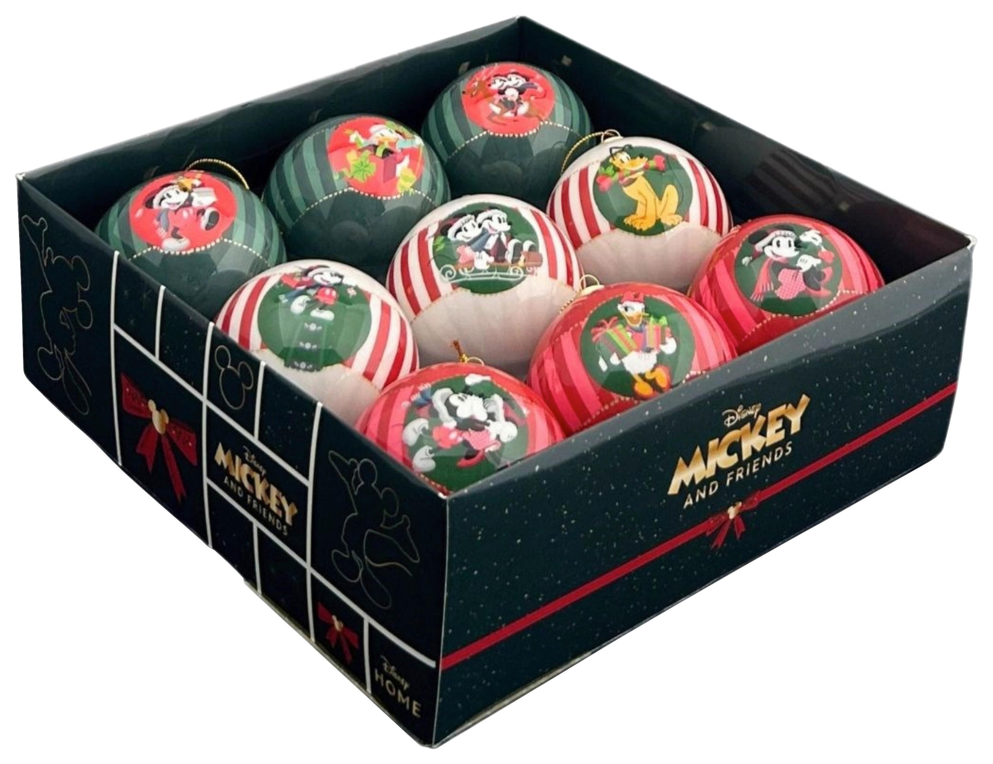 ZESTAW BOMBEK CHOINKOWYCH DN25221 - MICKEY & FRIENDS - różnokolorowy, Lifestyle, tworzywo sztuczne (24cm) - Disney