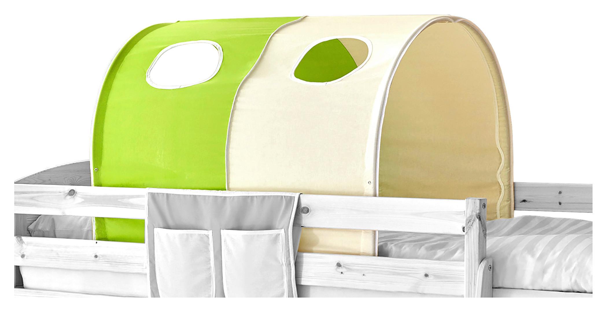 Tunnelset "Tunnelset", grün/beige - Beige/Grün, KONVENTIONELL, Textil/Metall (100/73/87cm) - MID.YOU