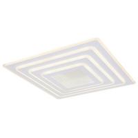 LED-Deckenleuchte Jocelyn Opal/Weiß max. 60 Watt - Opal/Weiß, Design, Kunststoff/Metall (70/70/6,7cm) - Globo