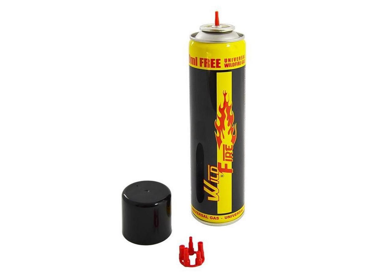 Feuerzeuggas Wildfire ca. 300ml - Basics, Kunststoff/Metall (300ml)