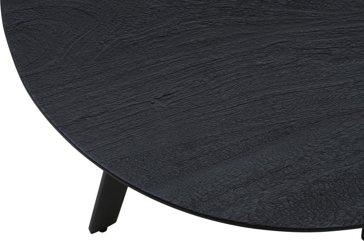 Couchtisch Segovia Schwarz - Schwarz, MODERN, Holz/Metall (50/50/45cm) - Mömax