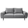 Canapea cu 2 locuri SELENE - gri, Modern, textil (202/89/115cm) - MID.YOU