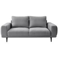 Canapea cu 2 locuri SELENE - gri, Modern, textil (202/89/115cm) - MID.YOU
