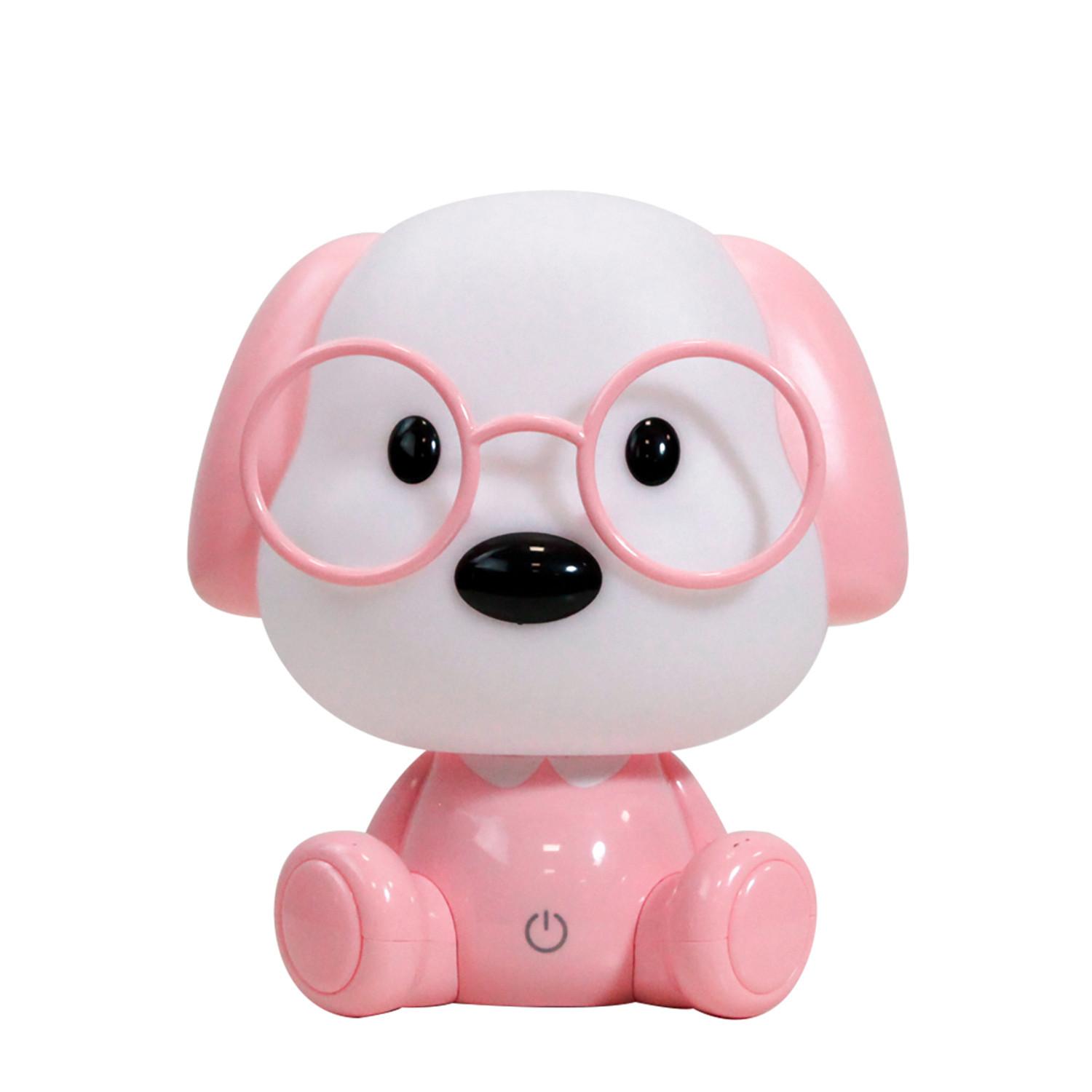 Kindertischleuchte Toby rosa Pink max. 3 Watt - Pink, Basics, Kunststoff (17/17/20cm)