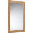 Spiegel in Eiche, ca. 120x74x2cm - Eichefarben, MODERN, Holz (120/74/2cm) - PREMIUM LIVING