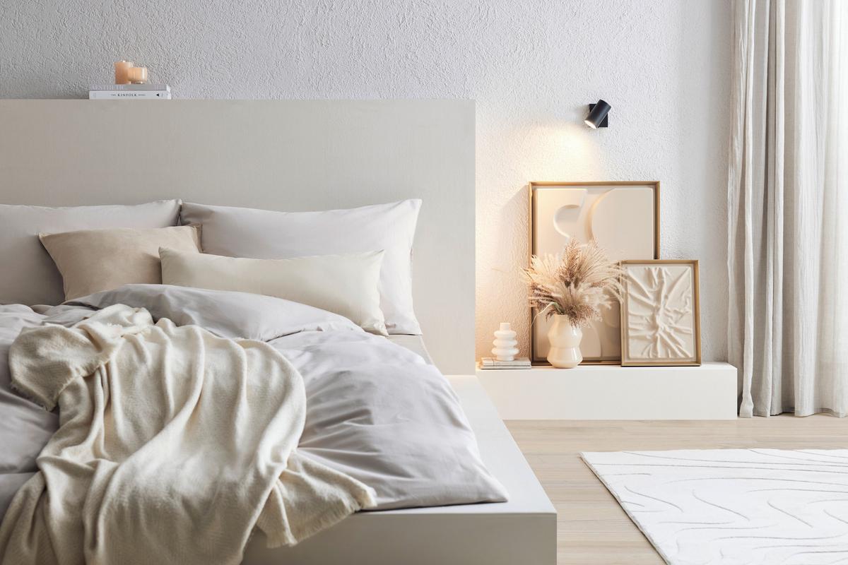 Spotlámpa Witmo - krómszínű/fekete, Modern, fém (7/10cm) - Best Price