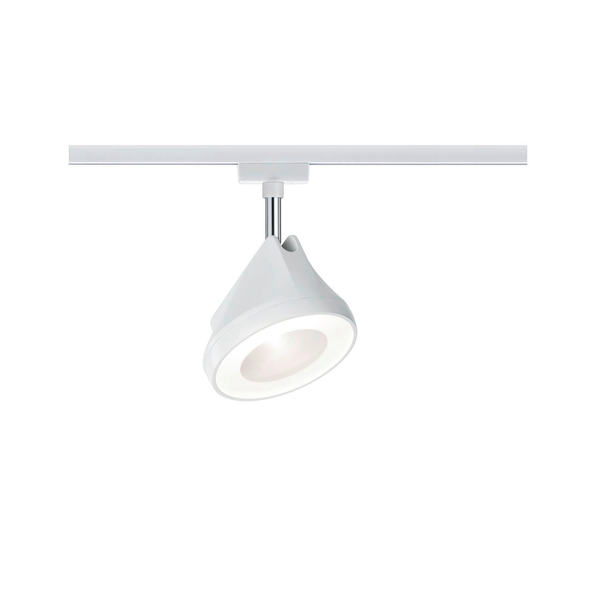 Schienensystem-Strahler Spot Arena in Weiß max. 9,9 Watt - Weiß, Basics, Metall (12,3/19,1cm) - Paulmann