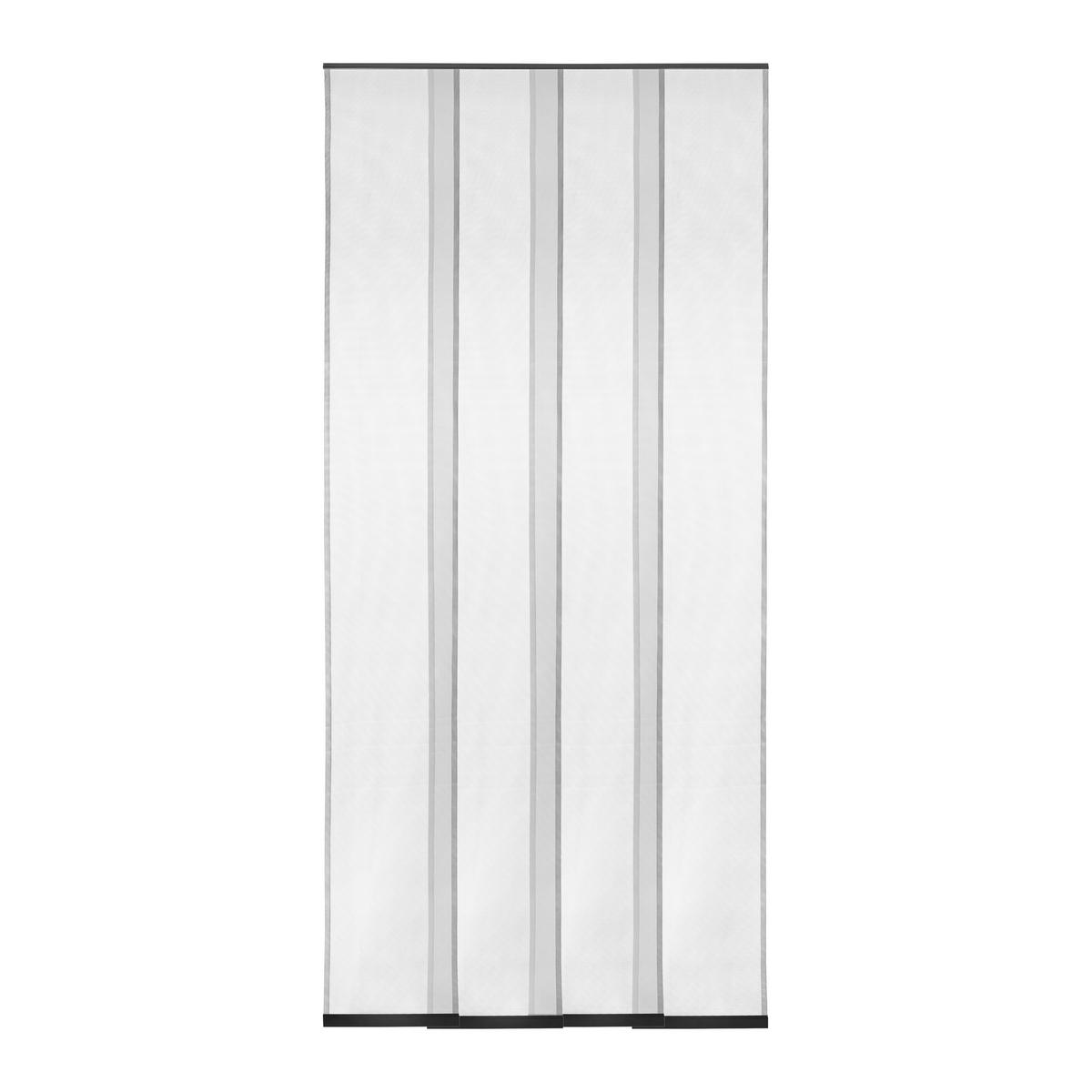 Zaščitna Zavesa Proti Žuželkam Lamellenvorhang - antracit, tekstil (100/220cm) - Mömax