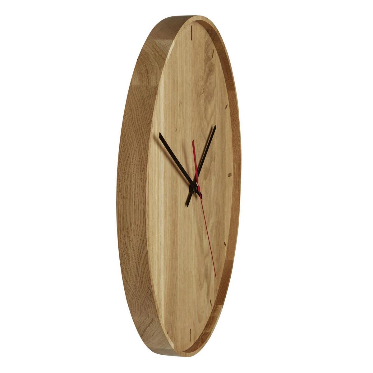 WANDUHR WANDUHR BRAUN - Eichefarben, Basics, Holzwerkstoff (35/35/4cm)