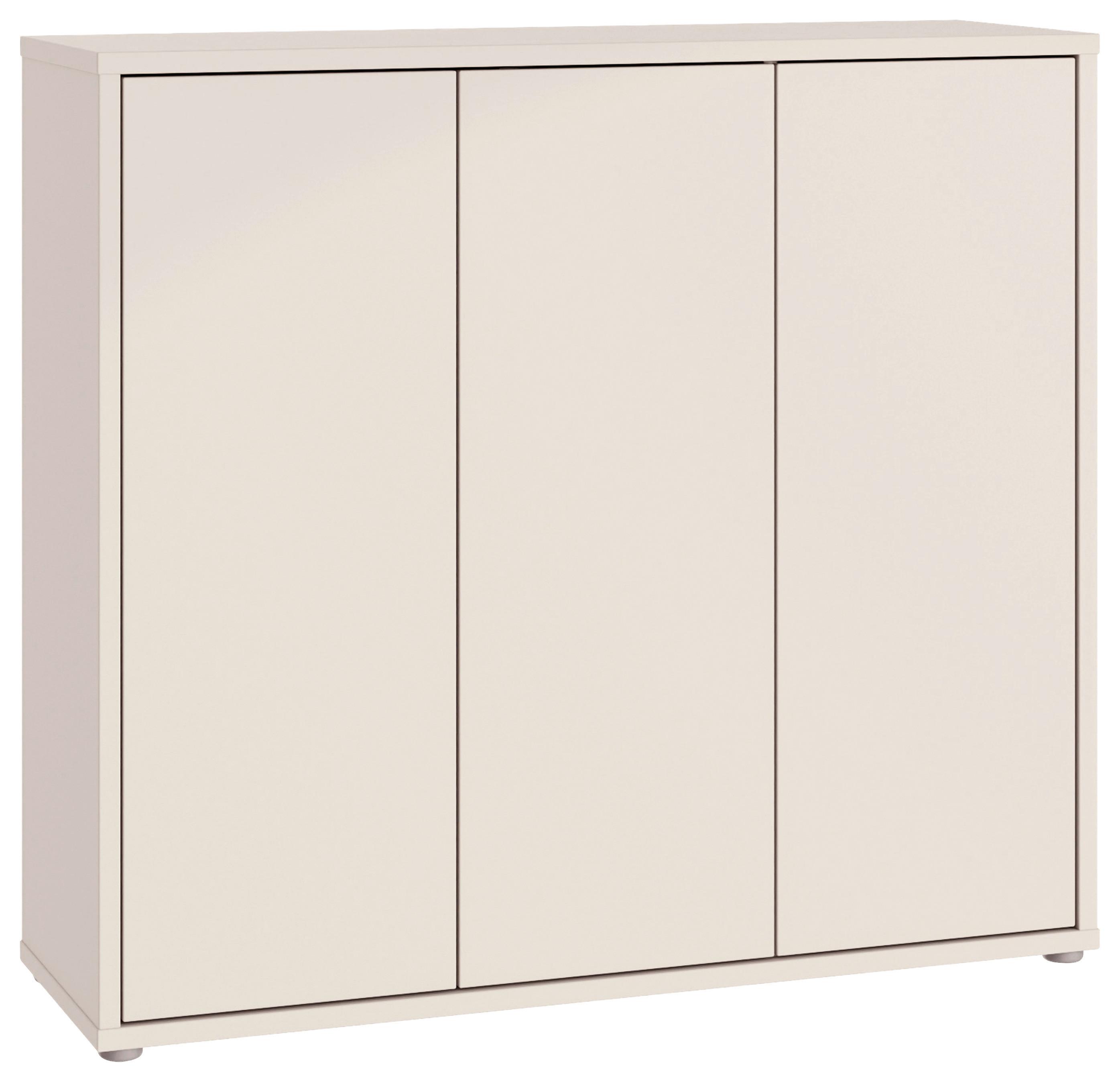 Ormar Za Cipele Alice Springs - siva/boje pijeska, Moderno, drvni materijal/plastika (109,2/99,1/34,9cm) - Modern Living