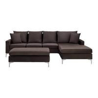 Coltar ALONDRA - maro, Modern, lemn/metal (287/182/80cm) - Bessagi Home