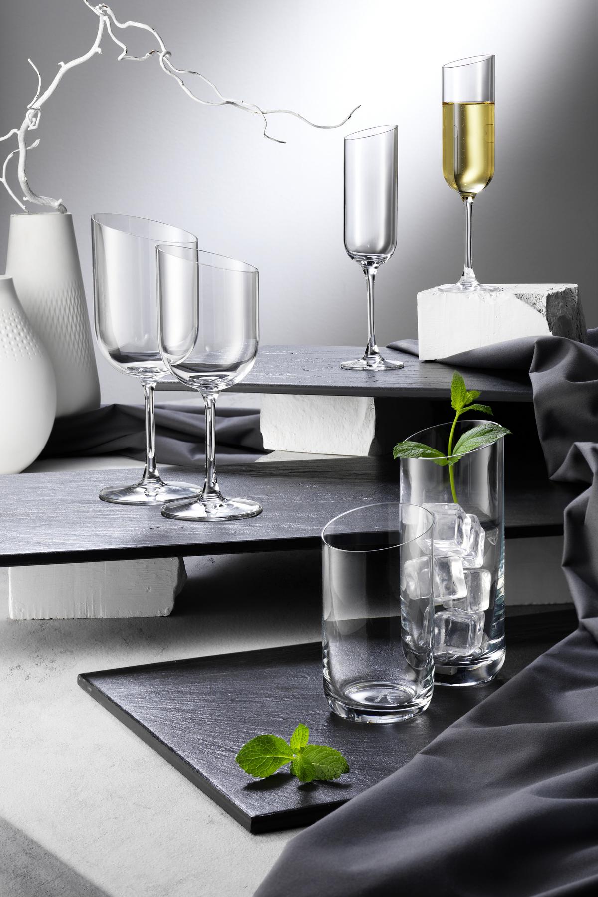 KOMPLET SZKŁA STOŁOWEGO 11-3653-8260 VILLEROY&BOCH - przezroczysty, Design, szkło (300ml) - Villeroy & Boch