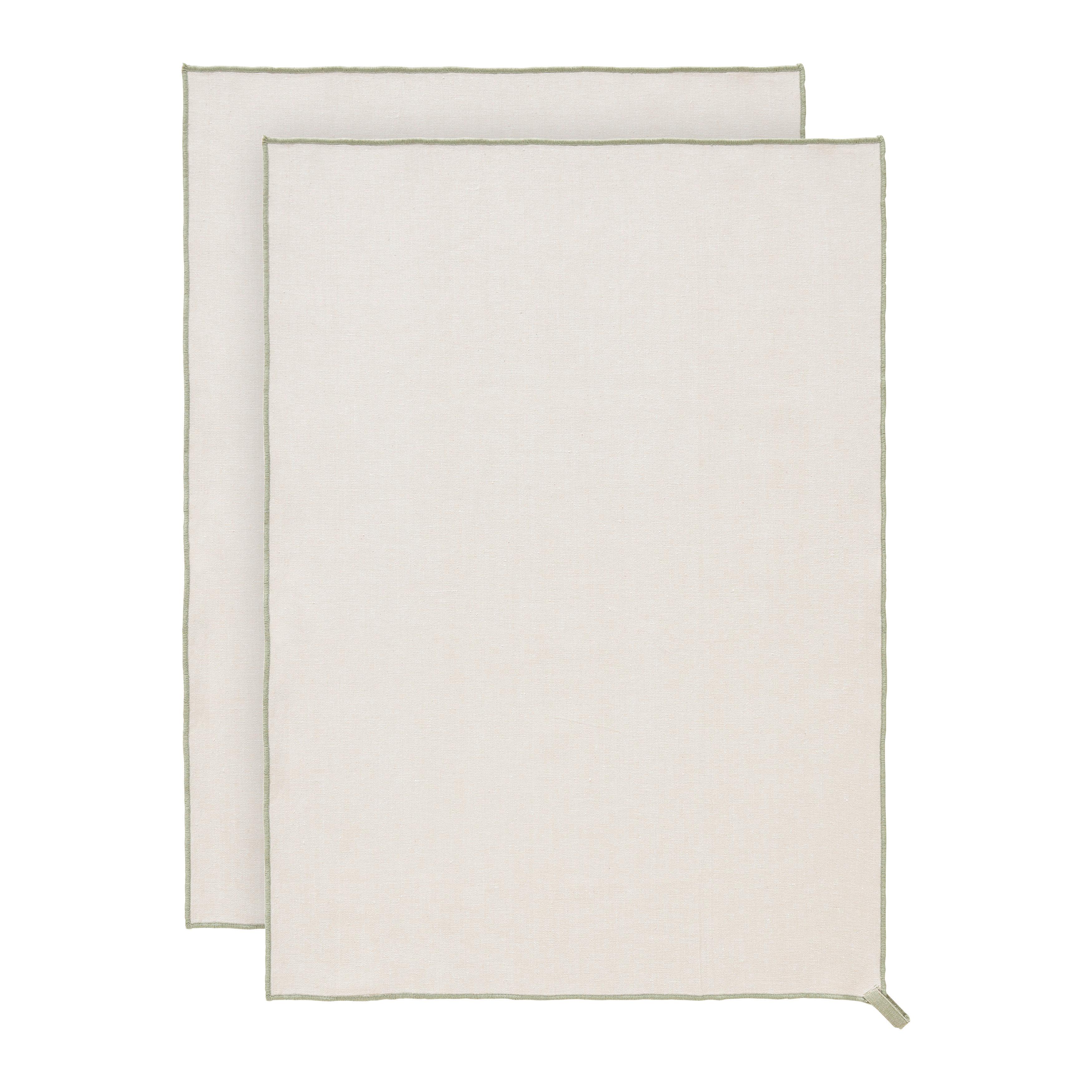 Konyharuhaszett 2db Henni 50/70 - zöld, textil (50/70cm) - Mömax