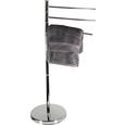 Suport Pentru Prosop Florenz - Argintiu, Konventionell, Metal (27/67/88,5cm) - James Wood Suport Pentru Prosop Florenz - Argintiu, Konventionell, Metal (27/67/88,5cm) - James Wood