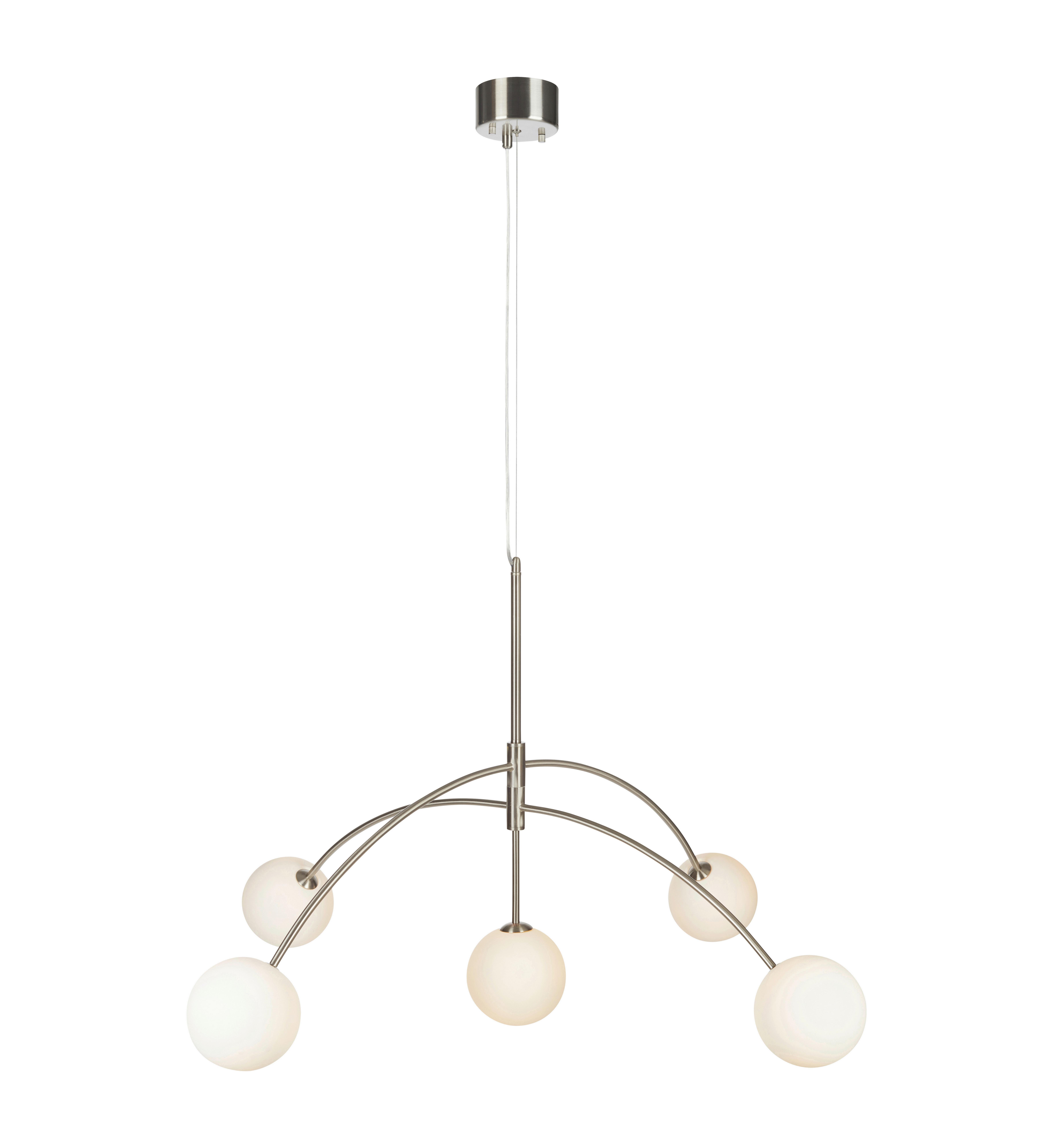 Pendelleuchte Heaven max. 18 Watt - Messingfarben, Basics, Glas/Metall (117/117/65,5cm) - Markslöjd