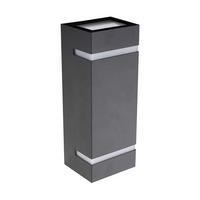 Kültéri Lámpa Tampa Kültéri Falikar Szürke - opál/sötétszürke, műanyag/fém (23.8/9.5/7.5cm)