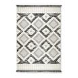 Covor Țesut Selma 1 - alb/gri, Basics, textil (80/150cm) - Modern Living Covor Țesut Selma 1 - alb/gri, Basics, textil (80/150cm) - Modern Living