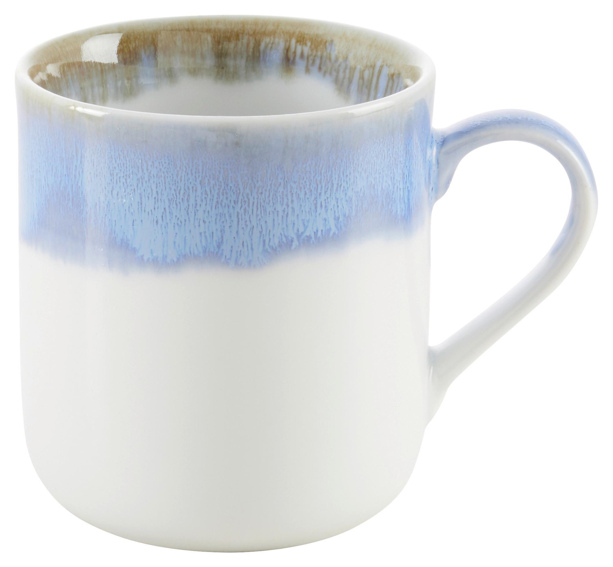 KAFFEEBECHER SATURN - Blau, MODERN, Keramik (340ml) - Mömax