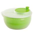 Salatschleuder Sandy - Transparent/Weiß, Kunststoff (23,5/11,5cm) - MÖMAX modern living