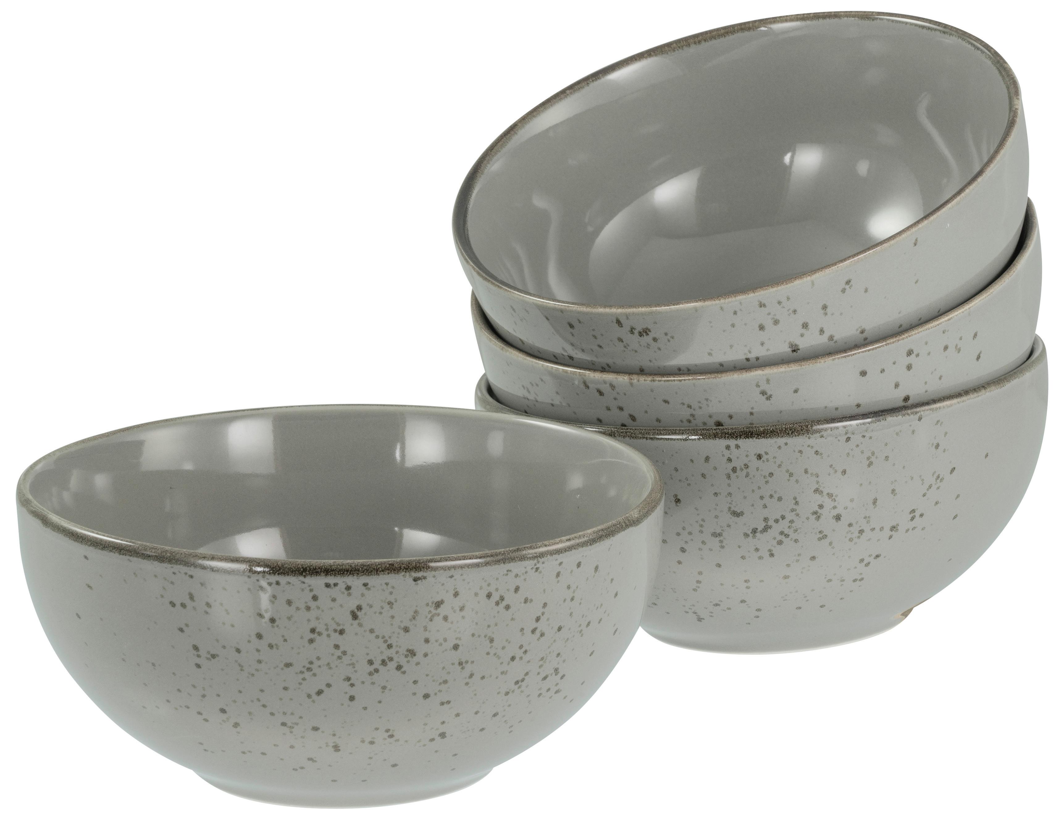 Set Posod Stone, 4-Delni - siva, Design, keramika (17,5cm) - Creatable