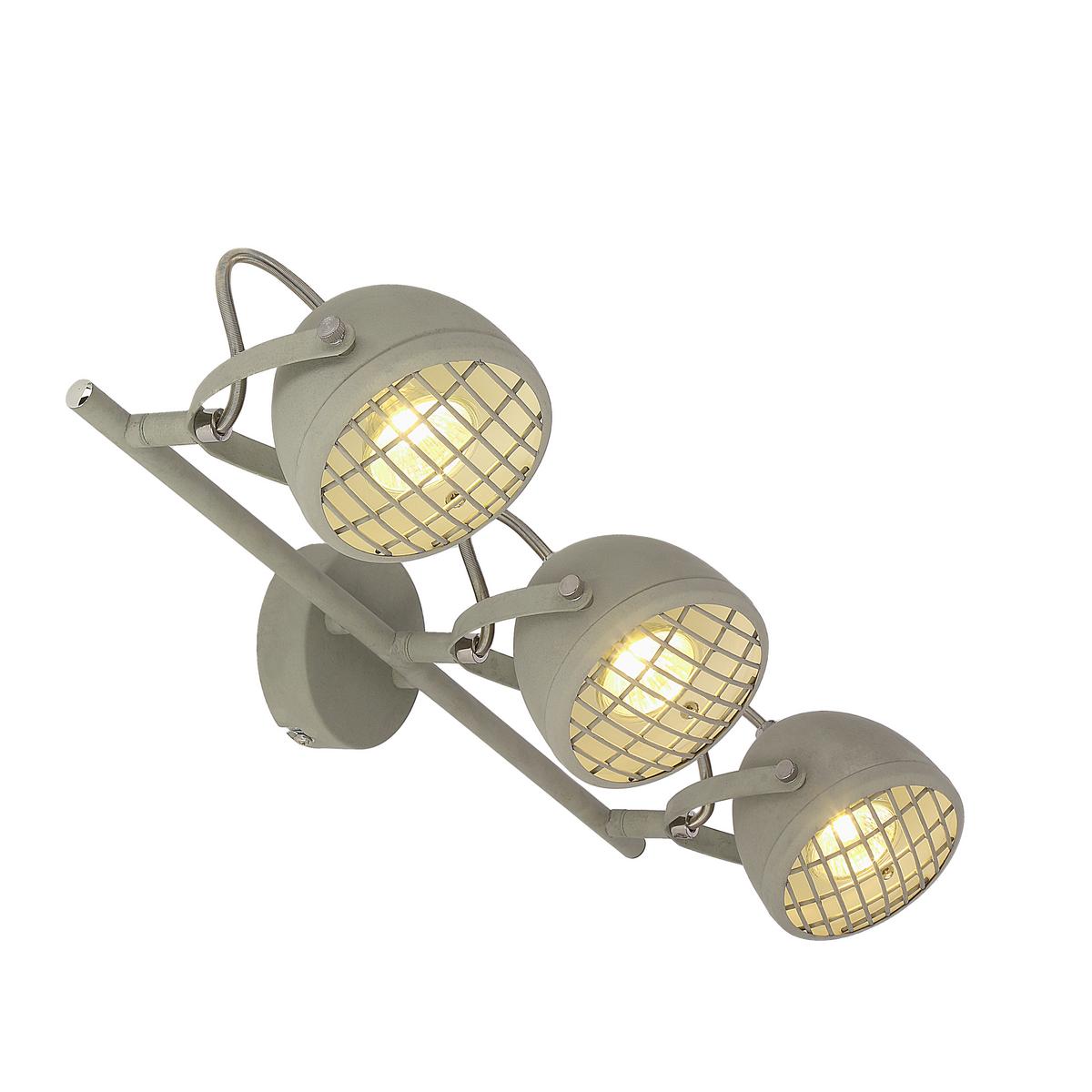 Reflektor Pent - svijetlo siva, Trend, metal (45/10/21cm)