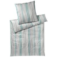 POŚCIEL JOOP! PINSTRIPE - kolor srebrny/miętowy, Trend, materiały naturalne/tkanina (200/200cm) - Joop!