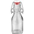 Universalflasche Swing aus Glas mit ca. 0,125l - Transparent, Glas (4,8/15/4,8cm) - MÖMAX modern living