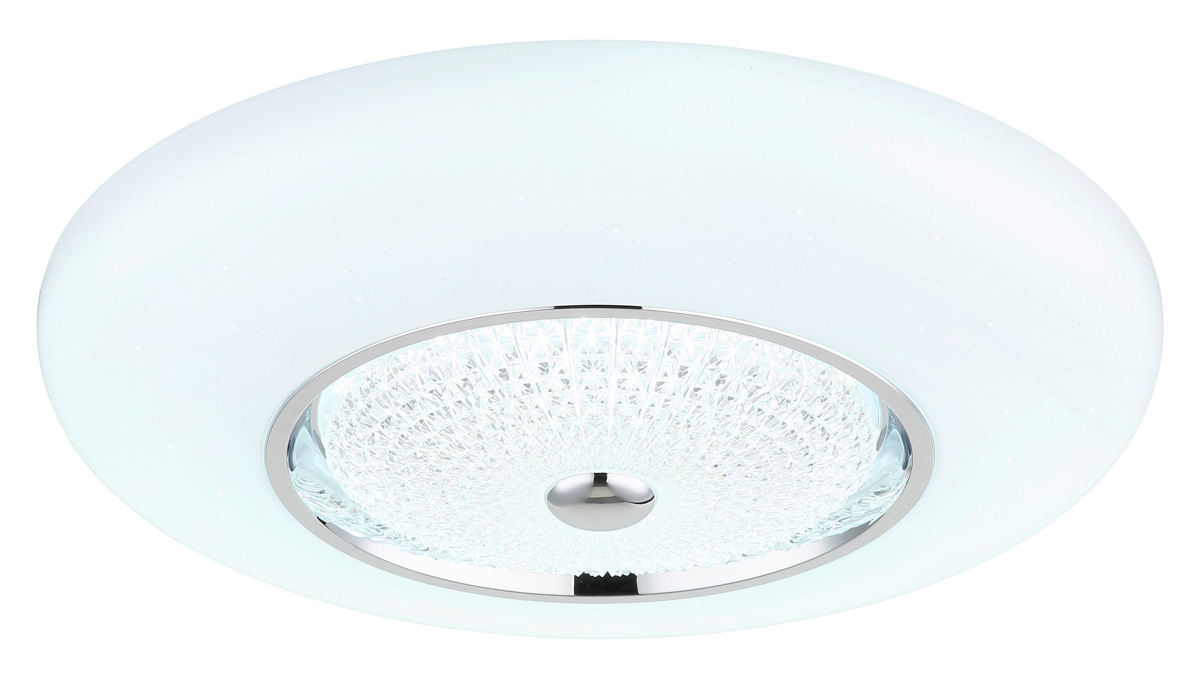 LED Mennyezeti Lámpa 48071-50 Graham - krómszínű/opál, Design, műanyag/fém (59/12cm) - Globo