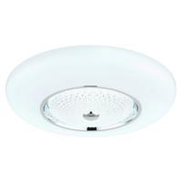 LED Mennyezeti Lámpa 48071-50 Graham - krómszínű/opál, Design, műanyag/fém (59/12cm) - Globo