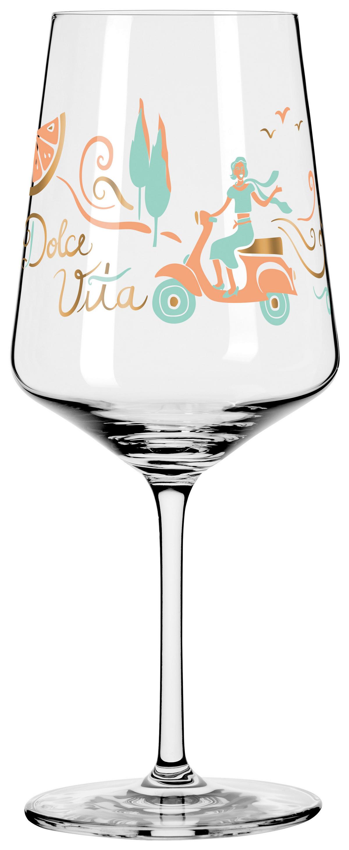 KIELISZEK DO SZPRYCERA 6191004 - beżowy/turkusowy, Lifestyle, szkło (20,3/26,6/19,4cm) - Ritzenhoff