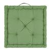 Boxkissen Bo Grün ca. 40x40cm - Grün, Textil (40/40/6cm) - Mömax